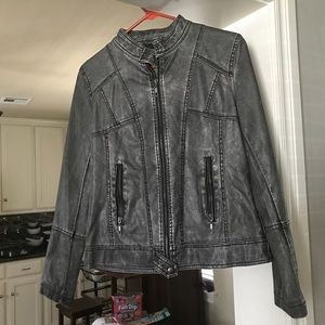 Leather jacket